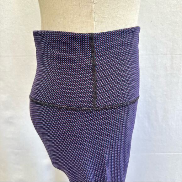 Lululemon Wunder Under Hi-Rise Tight Luon Variegated Knit Black/blue/pink Size 8 - Picture 10 of 16